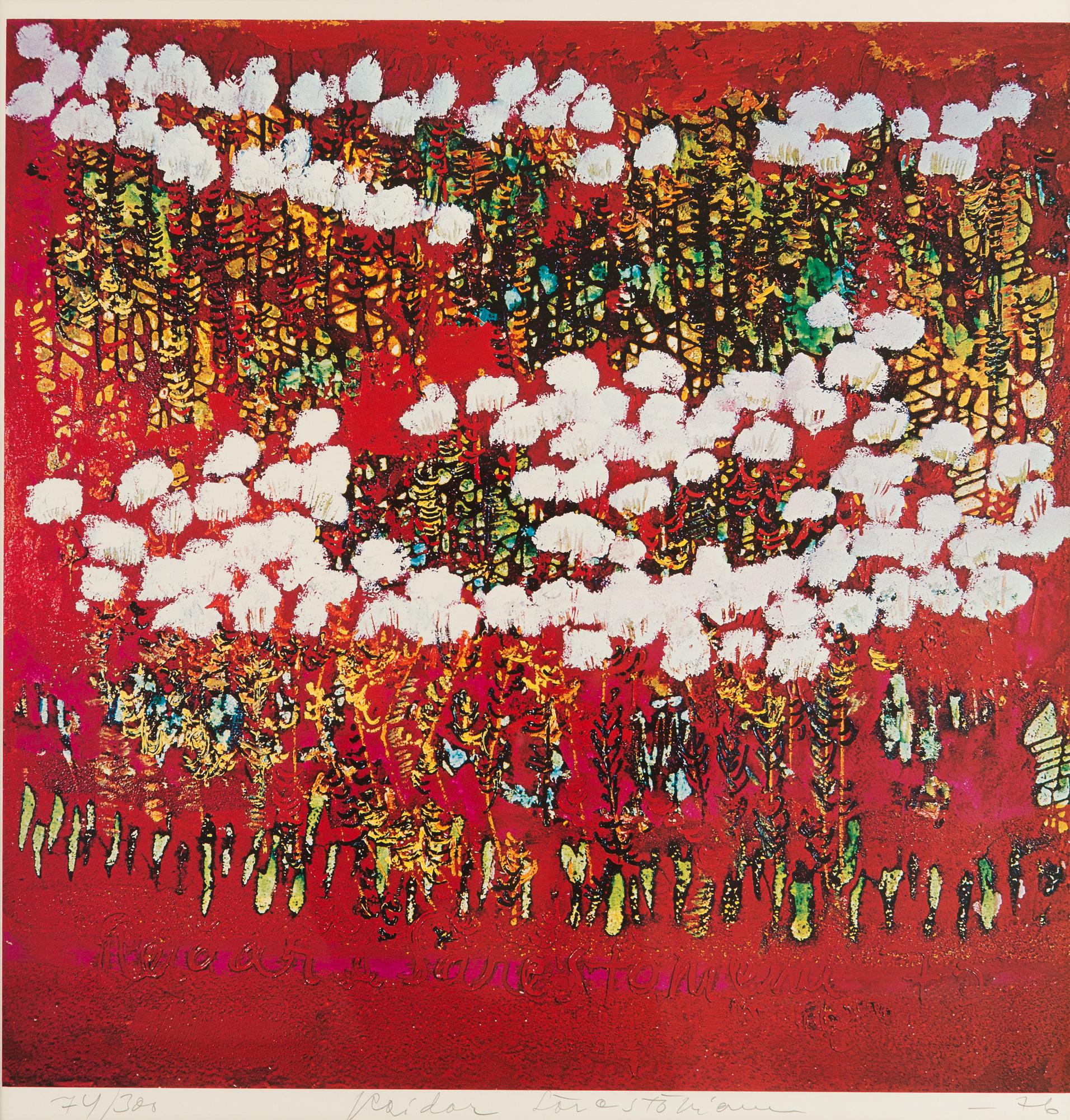 Reidar Särestöniemi, Vårens blomma skvattram blommar.