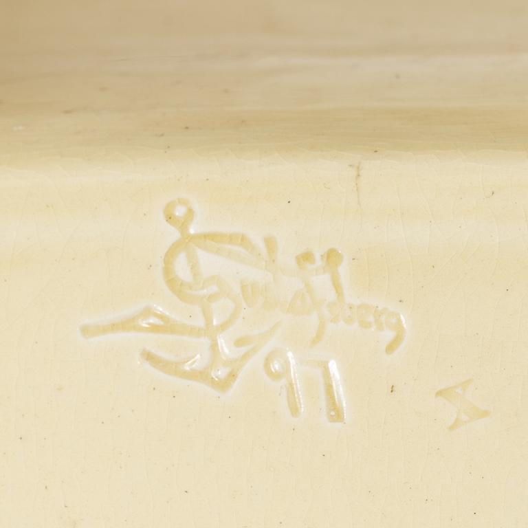 Gustavsberg, Pedestal with outer liner, 1897–98.