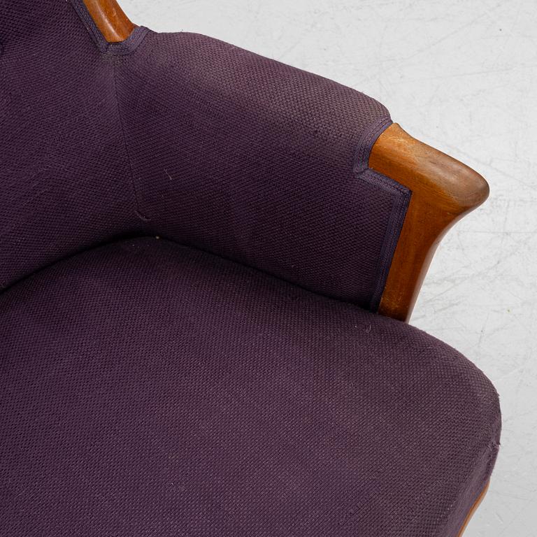 Carl Malmsten, Armchair, “Vår fru”, Bodafors, 1960s.