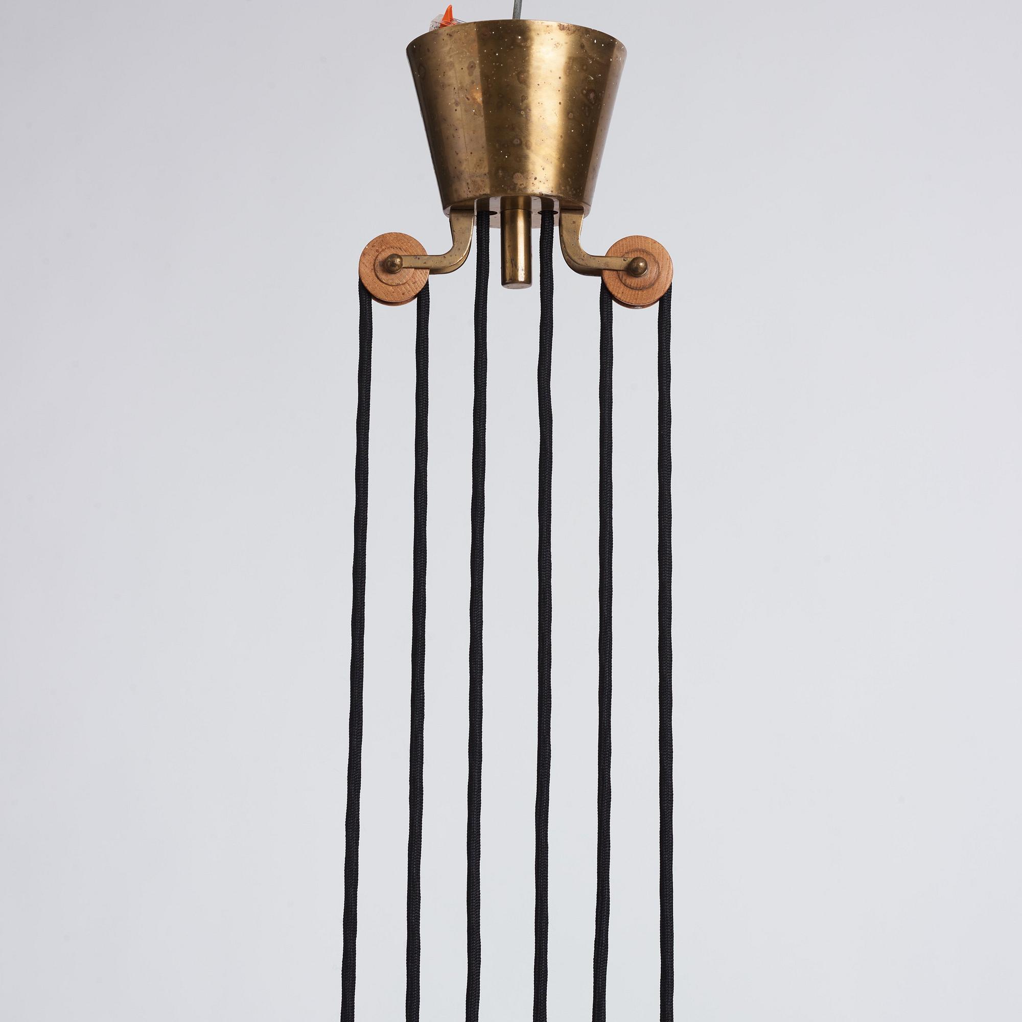 Harald Notini, takarmatur, modell "11827", Arvid Böhlmarks Lampfabrik, 1940-50-tal.