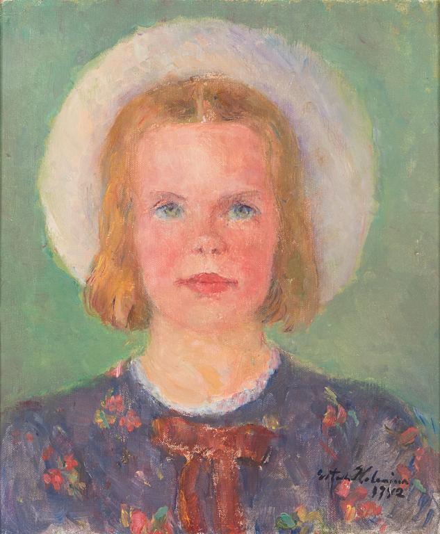 Ester Helenius, Flicka med hatt.