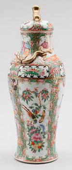 LOCKURNA, porslin, Kina, Kanton, 1800-tal.