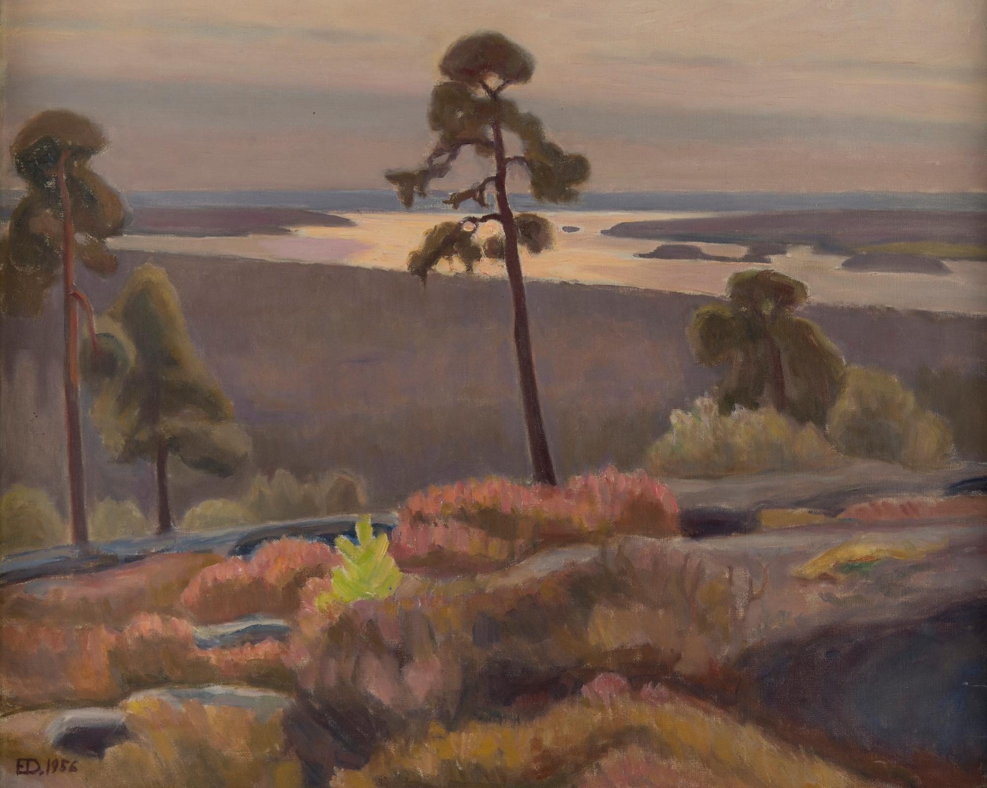 Emil Edvard Danielsson, Landskap.