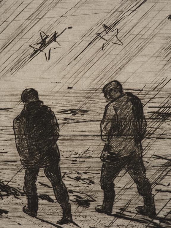 Hans Wigert, Stroll under the starry sky.