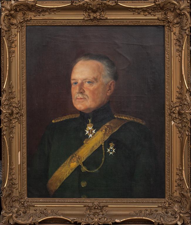 OKÄND KONSTNÄR, olja på duk, ej signerad, 1900-talets första hälft.