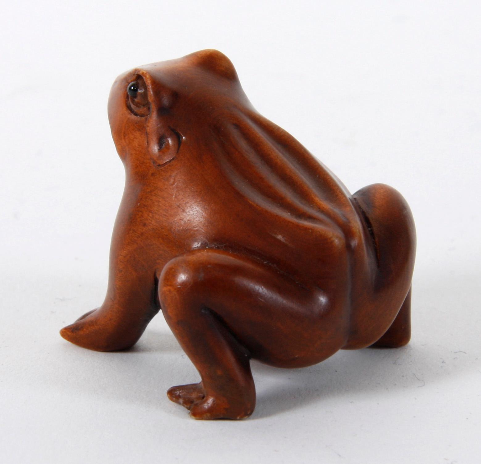 NETSUKE, trä, orientalisk.