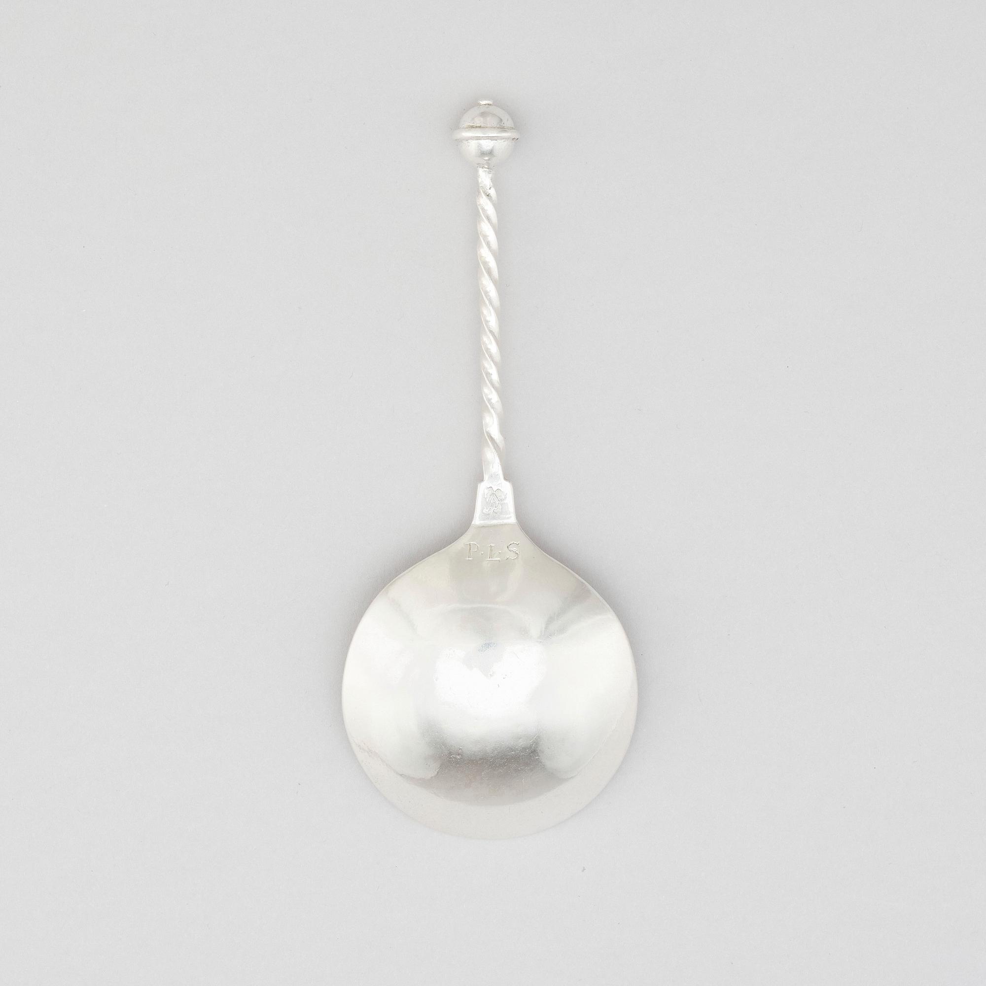 Jørgen Bleckman d.y., sked, silver, (Bergen 1622-efter 1670).