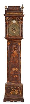 1474. An English 18th century long-case clock by John Dewe London.