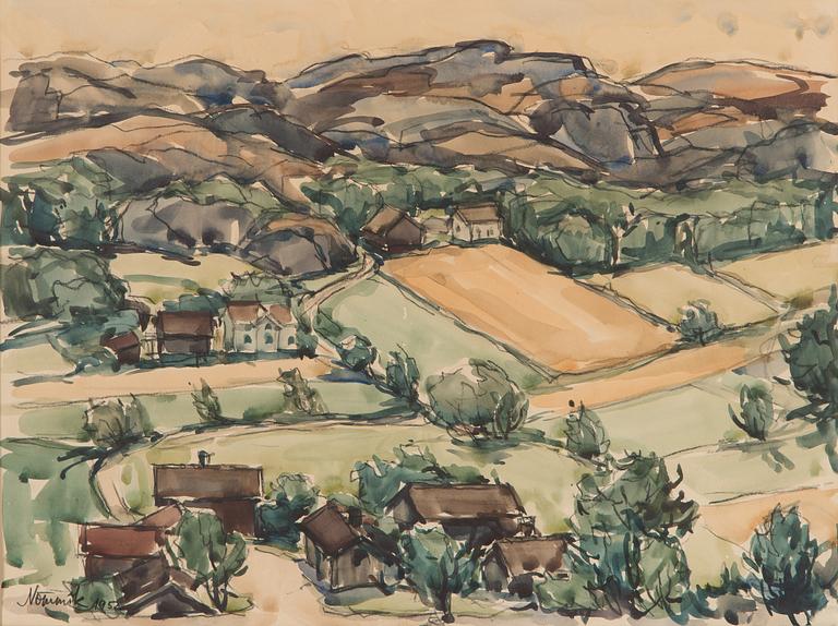 Juhan Nõmmik, Landscape.