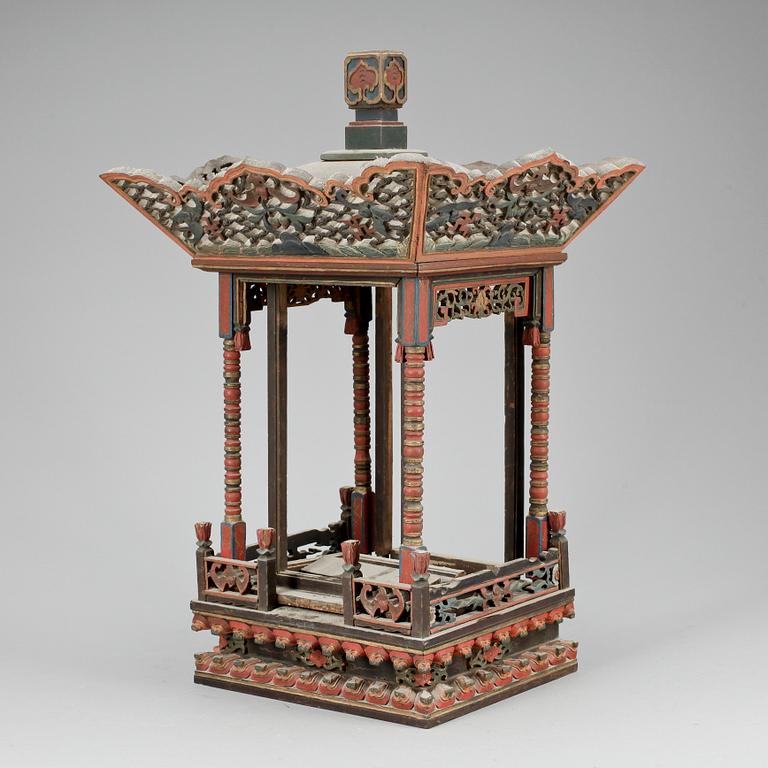 PAGOD-TEMPEL, 1900-talets andra hälft.