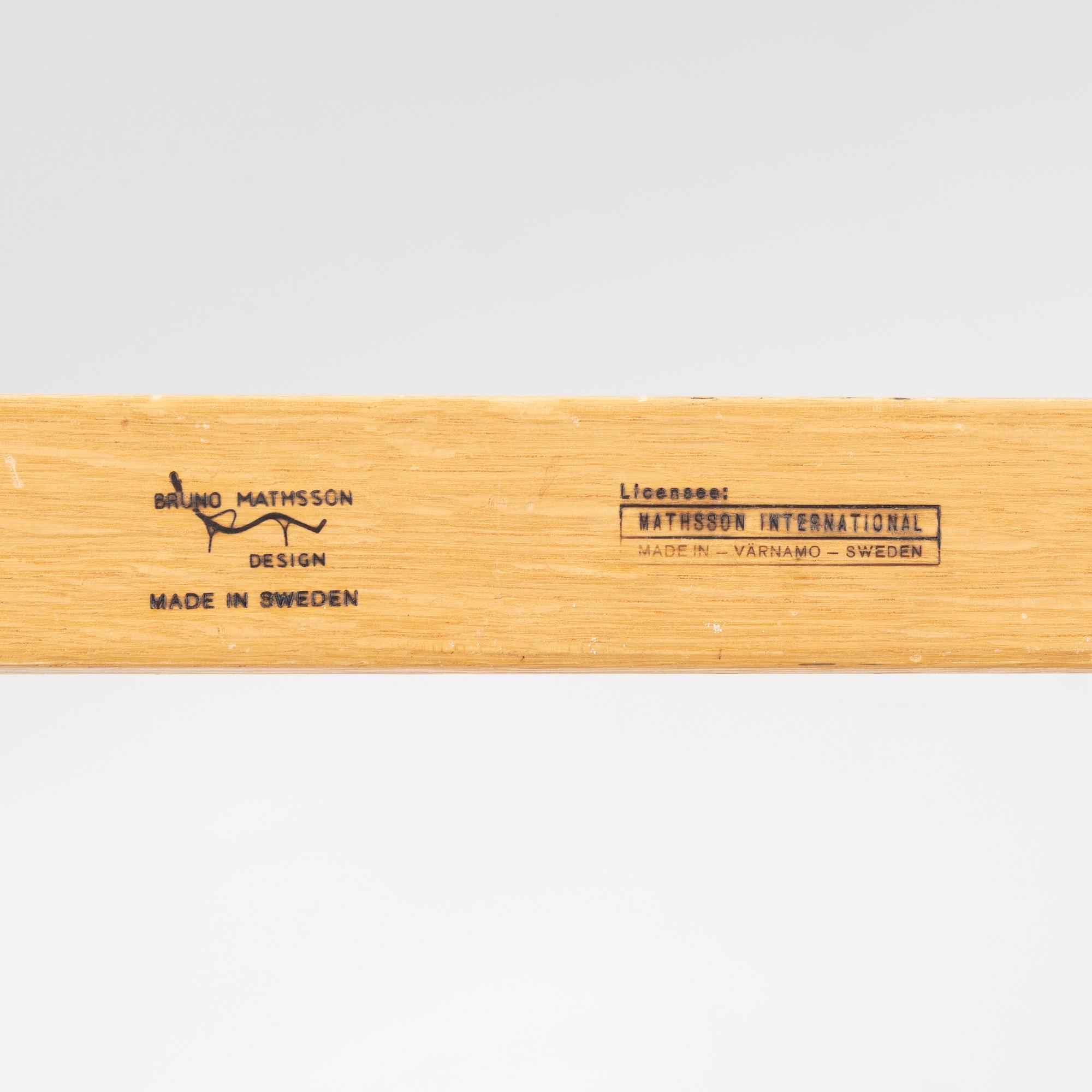 Bruno Mathsson, slagbord, "Maria flap". Mathsson International.