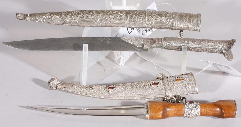 PARTI ORIENTALISKA DOLKAR, 4 st. 1800/1900-tal.