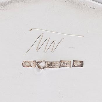 Tapio Wirkkala, vas, silver (916),  modell TW 42, Kultakeskus, Tavastehus 1956.
