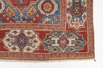 A 'Transylvanian' double-nische rug West Anatolian, 18th century, c. 190 x 130 cm.