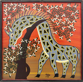 Mariin, so-called Tinga-Tinga painting, 1978.