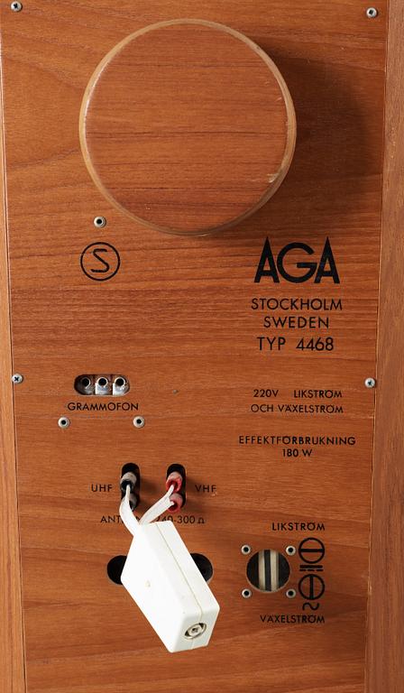 TV-APPARAT, design Bengt Johan Gullberg, AGA, 1900-talets andra hälft.