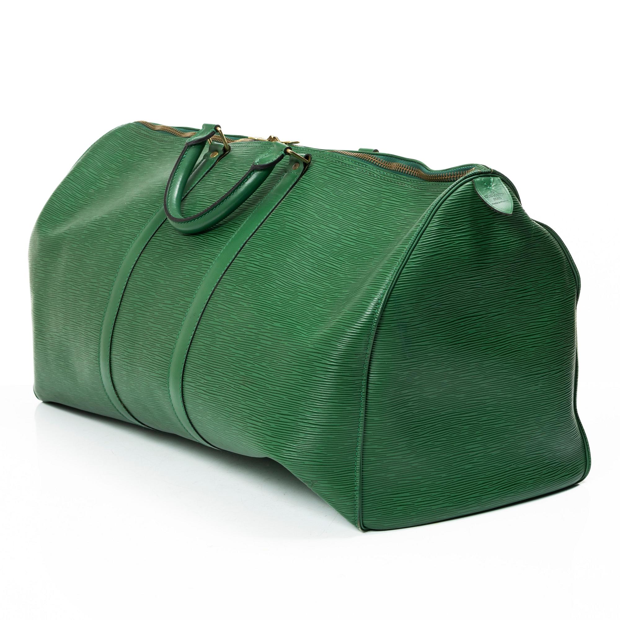 Louis Vuitton, weekend bag, "Keepall 55 Epi", 1994.