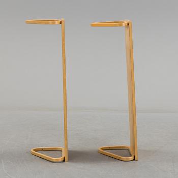 Two '112B' shelfs by Alvar Aalto, Artek.