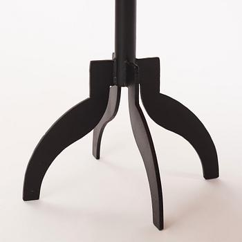 Jonas Bohlin, a birch and iron 'Triptyk' table, Källemo, Sweden, post 1989.