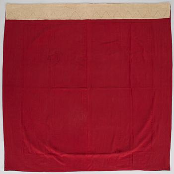 Antikt Rasht-broderi, norra Persien (Iran), omkring år 1900, Ca 145 x 145 cm.