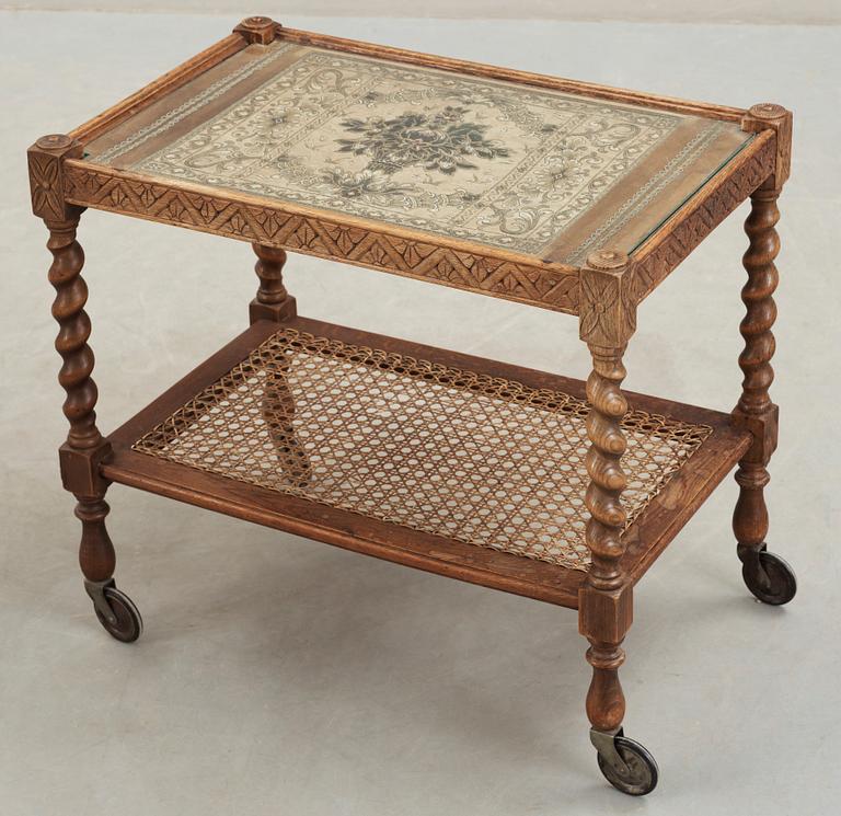 BORD, Barockstil, 1800-talets slut.