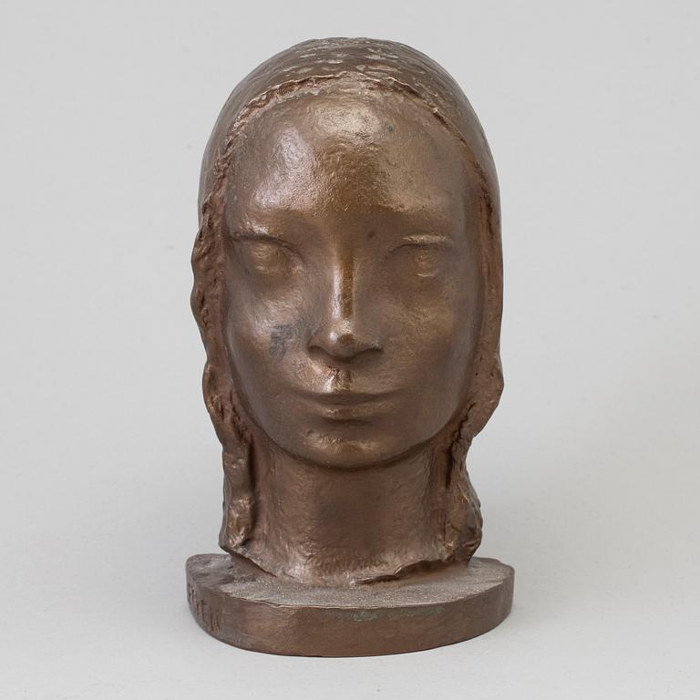 GUNNAR ELFGREN, sculpture, bronze, signed.