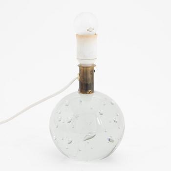 Josef Frank, a model 1819 glass table lamp, Firma Svenskt Tenn, Sweden.
