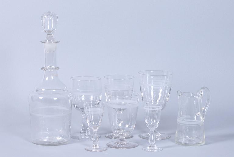 GLASSERVISDELAR, 25 st, "Rydberg", 1900-tal.
