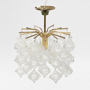 Carl Fagerlund, ceiling lamp, Sirius 2357/111, Orrefors circa 1977.