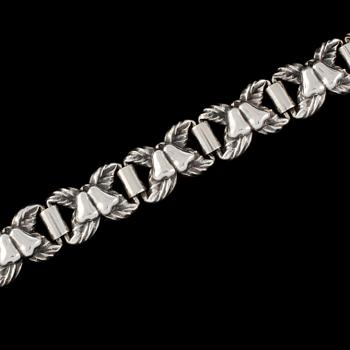 ARMLÄNK, silver, H Svedbom, Vetlanda, 1951. Vikt 27 g.