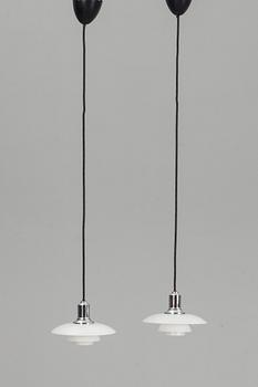 TAKLAMPOR, ett par, "PH 2/1", Poul Henningsen, Louis Poulsen. 1900-tal/2000-tal.