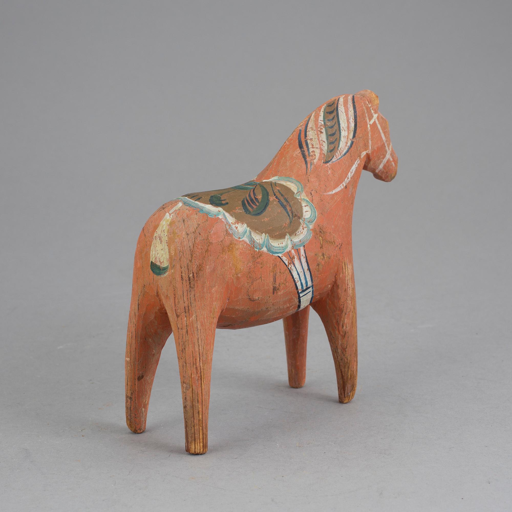 DALAHÄST, allmoge. ca 1930/40-tal. 1900-talets första hälft.