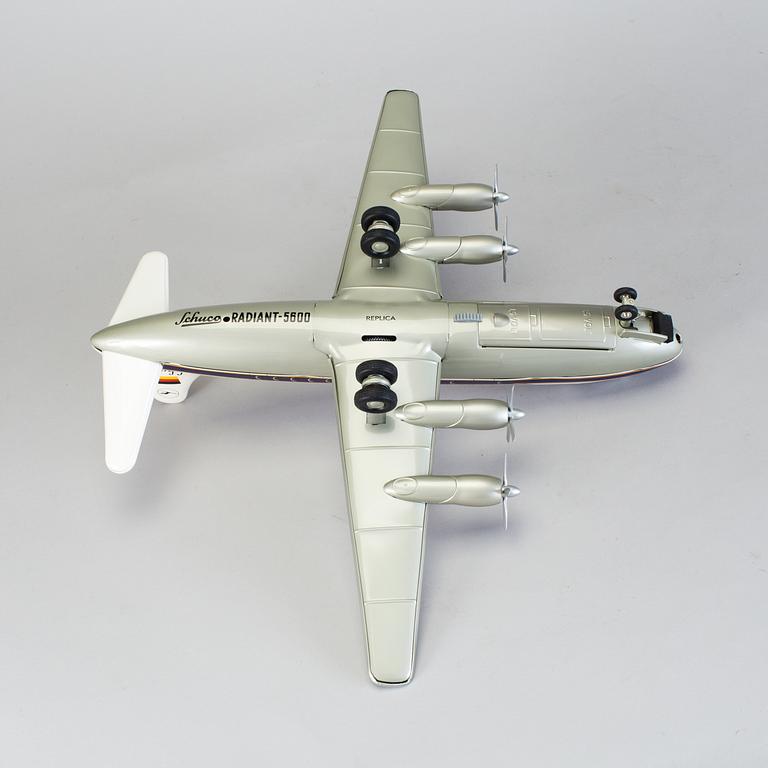 A Schuco airplane "Elektro Radian 5600 Lufthansa" Germany 2005.