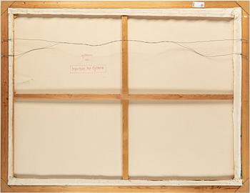 ULF GREDER, oil on canvas, signed.