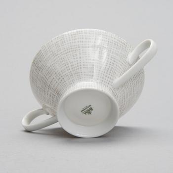 MATSERVIS, 78 delar, porslin, " Form 2000", Richard S. Latham & Raymond Loewy, Rosenthal 1900-talets mitt.