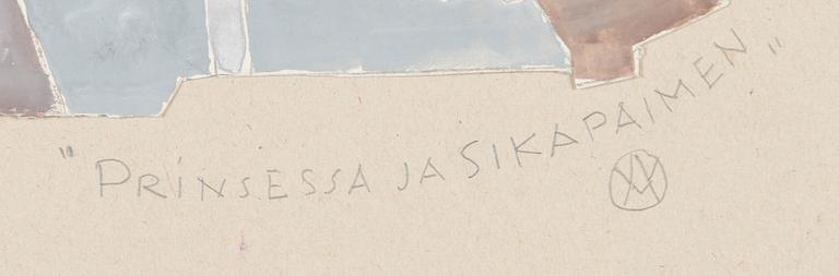 Margareta Ahlstedt-Willandt, "Prinsessa ja sikapaimen". (Prinsessan och svinaherden).