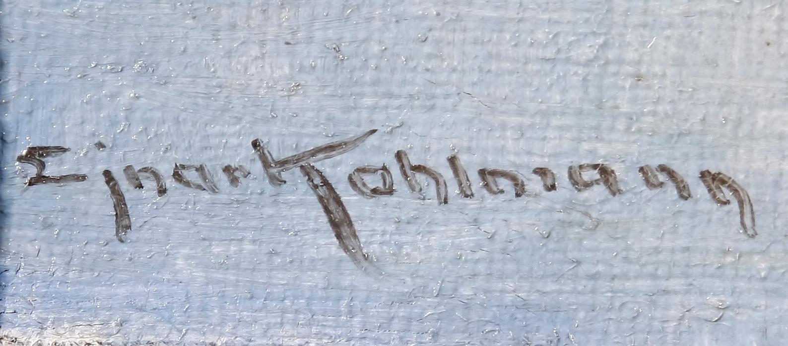 KOHLMANN, EJNAR, olja på duk, sign.