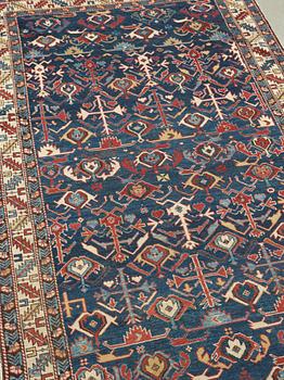 ANTIQUE SHIRVAN RUNNER. 461 x 120,5 cm.