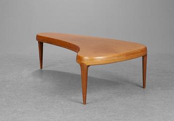 A Johannes Andersen "Capri" teak sofa table, Trensum, Sweden.