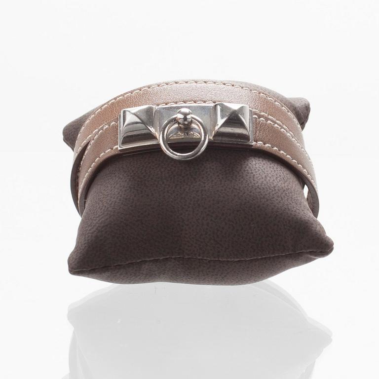 ARMBAND, '"Collier De Chien - Double Wrap", Hermès.
