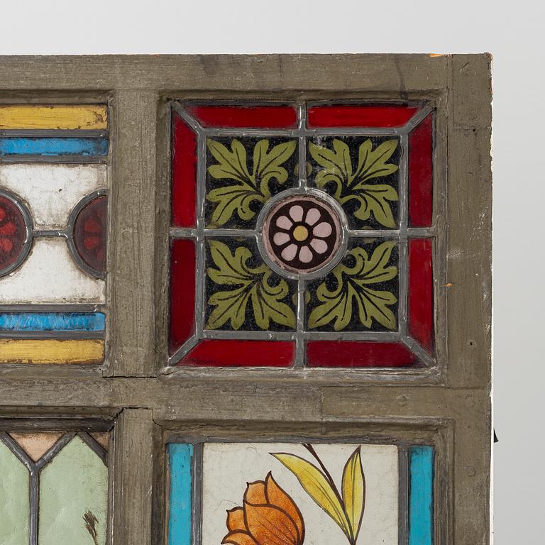 Stained glass window, 18th–20th century.