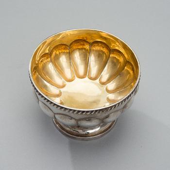 SKÅL, silver, biedermeier, Ryssland, St:Petersburg 1820-tal.
