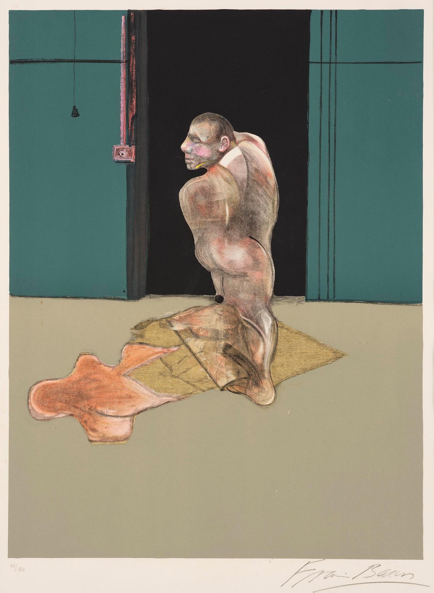 Francis Bacon, "Study for Portrait of John Edwards".