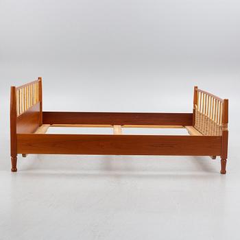 Josef Frank, a model B 949 bedframe, Firma Svenskt Tenn, Sweden.