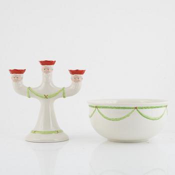 Christmas service, 39 pieces, porcelain, "God Jul", Gustavsberg.