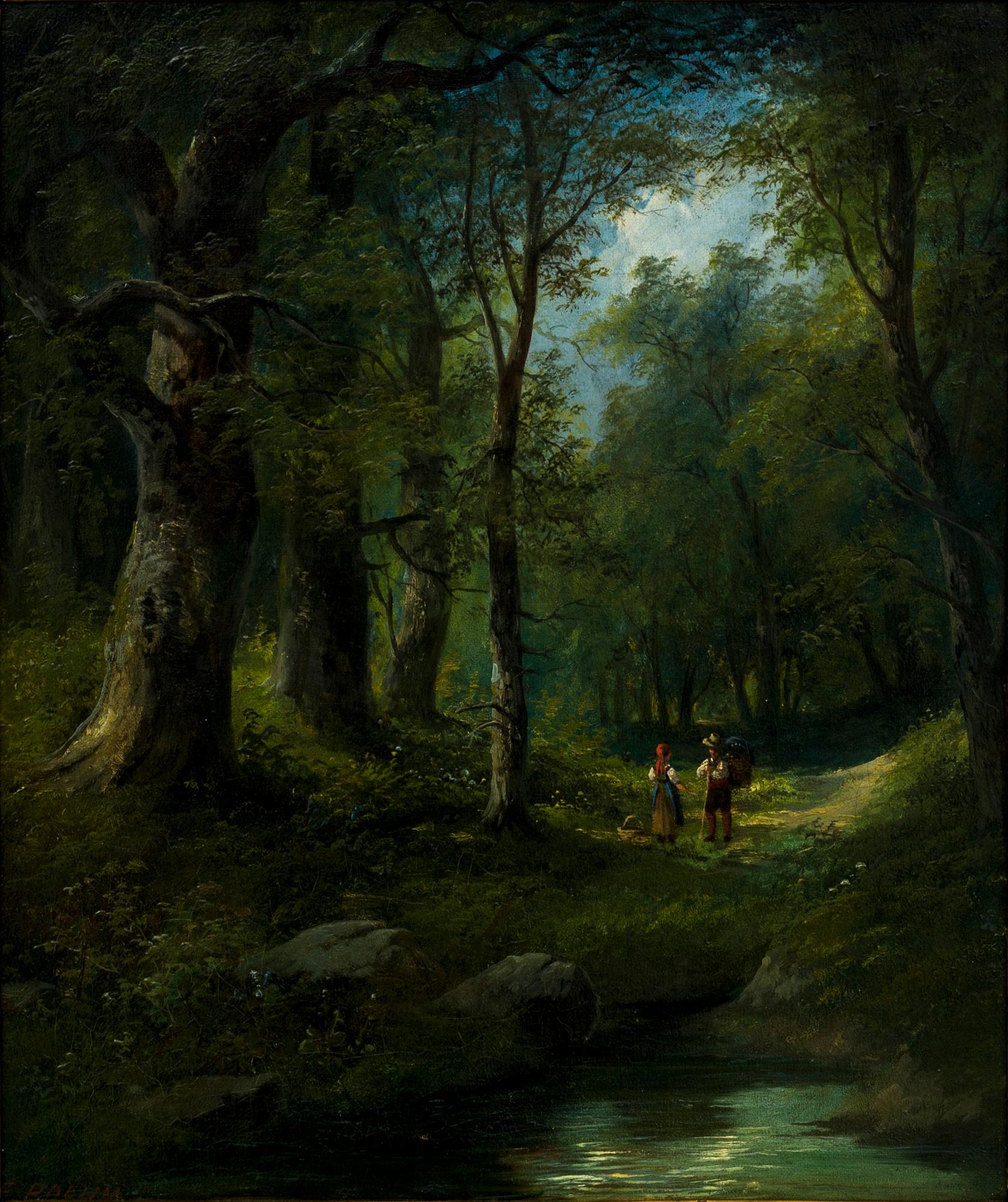 EDUARD BOEHM, oil on canvas signed.