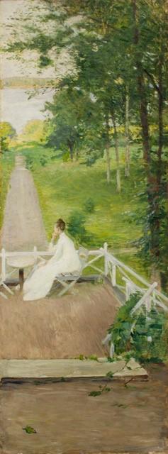 Richard Bergh, "Sommarnatt vid Ösbyholm i Uppland. Månuppgång”.