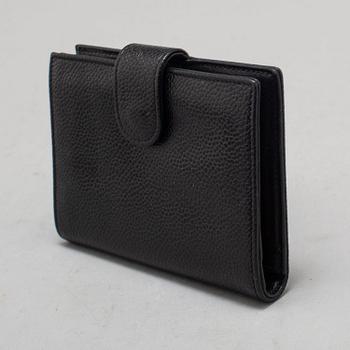 CHANEL, a caviar leather wallet, 1997-9.