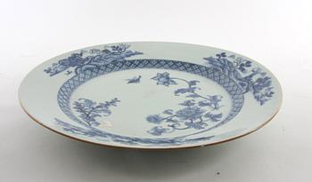 TALLRIK, porslin, Kina, 1700-tal.