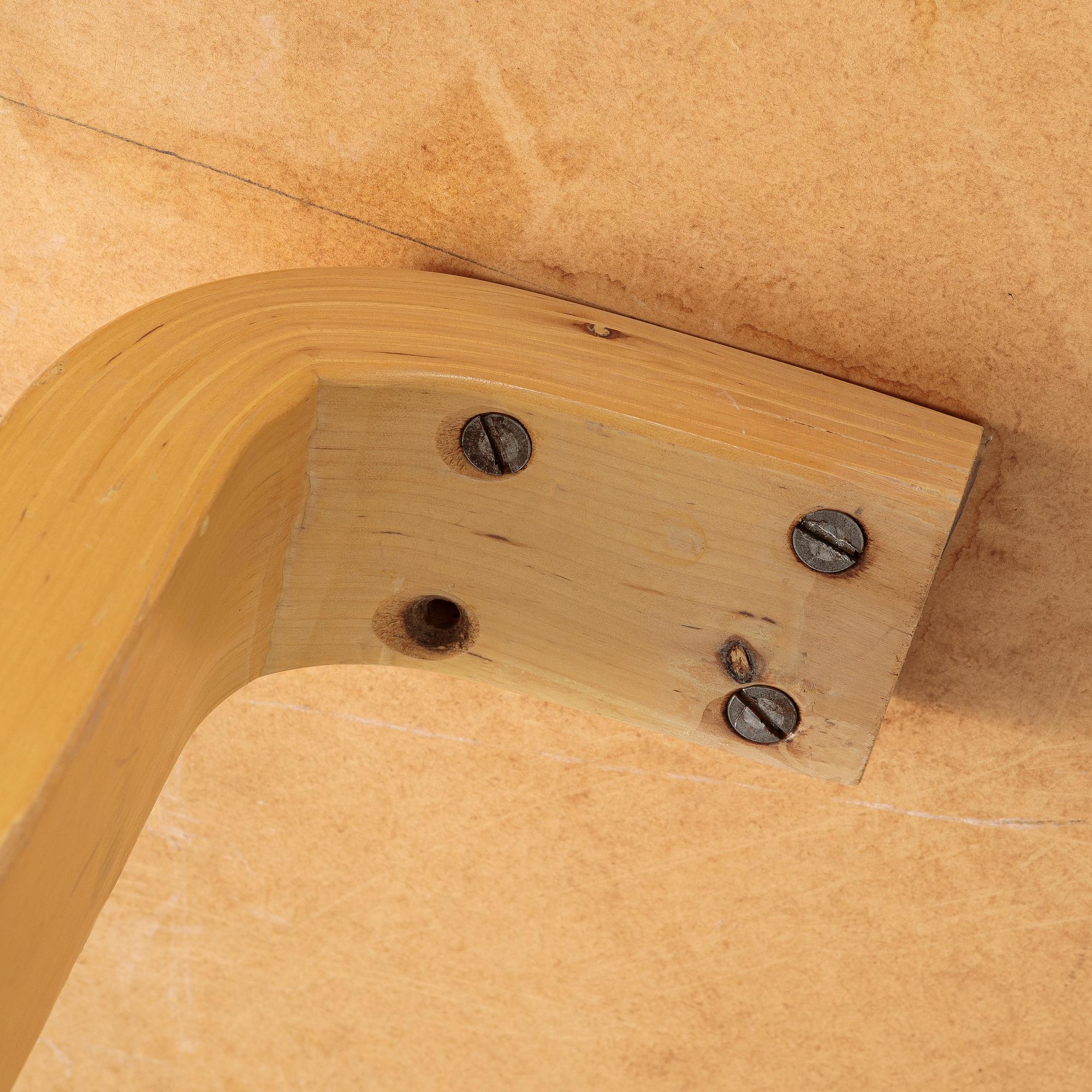 Alvar Aalto, four pieces of children's furniture, Artek.